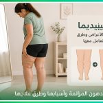 تظهر الليبيديما غالبًا في الساقين وقد تؤثر أيضًا في الفخذين، ويعتمد علاج الليبيديما على تقييم الحالة واختيار الخطة المناسبة لكل مريضة